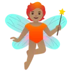 fairy: medium skin tone til Google platform