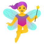 woman fairy for Google platform