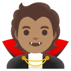 vampire: medium skin tone pentru platforma Google