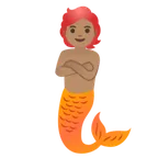 Google dla platformy merperson: medium skin tone