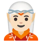Google dla platformy elf: light skin tone