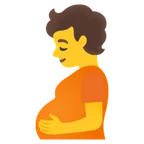 Google 플랫폼을 위한 pregnant person