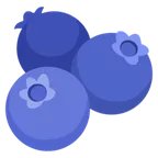 blueberries alustalla Google