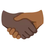 Google dla platformy handshake: dark skin tone, medium-dark skin tone