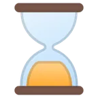 Google 平台中的 hourglass done