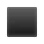 black medium square för Google-plattform