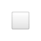 Google 플랫폼을 위한 white medium-small square