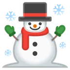 Google 플랫폼을 위한 snowman