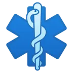 Googleプラットフォームのmedical symbol