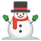 snowman without snow pour la plateforme Google