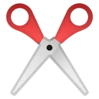 Google 平台中的 scissors