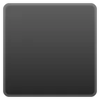 black large square pour la plateforme Google