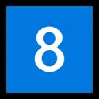 keycap: 8 für Microsoft Plattform