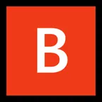 B button (blood type) pour la plateforme Microsoft