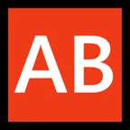 AB button (blood type) pour la plateforme Microsoft