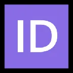 ID button för Microsoft-plattform