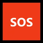 SOS button alustalla Microsoft
