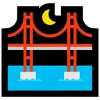 bridge at night voor Microsoft platform