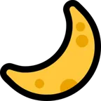 crescent moon for Microsoft platform
