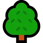 Microsoft প্ল্যাটফর্মে জন্য deciduous tree