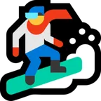 Microsoft 平台中的 snowboarder