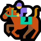 Microsoft platformon a(z) horse racing képe