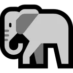 Microsoft প্ল্যাটফর্মে জন্য elephant