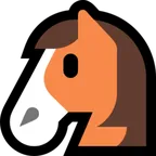 horse face for Microsoft-plattformen