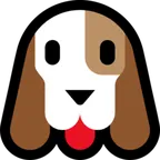 dog face untuk platform Microsoft