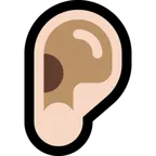 Microsoft dla platformy ear: light skin tone