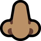 Microsoft dla platformy nose: medium skin tone