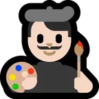 Microsoft dla platformy man artist: light skin tone
