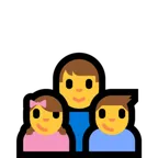 family: man, girl, boy per la piattaforma Microsoft