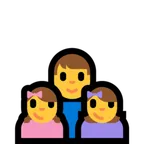 family: man, girl, girl для платформы Microsoft