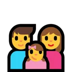 family: man, woman, girl עבור פלטפורמת Microsoft