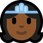 princess: medium-dark skin tone untuk platform Microsoft