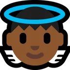 baby angel: medium-dark skin tone สำหรับแพลตฟอร์ม Microsoft