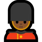 guard: medium-dark skin tone для платформы Microsoft
