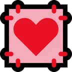 Microsoft 平台中的 heart decoration