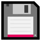floppy disk for Microsoft-plattformen