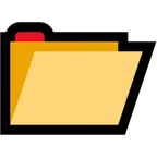open file folder for Microsoft-plattformen