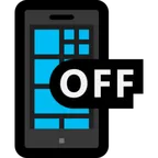Microsoft 平台中的 mobile phone off