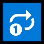 repeat single button per la piattaforma Microsoft