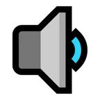 speaker medium volume para la plataforma Microsoft