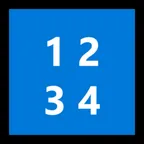 input numbers for Microsoft platform