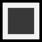 white square button för Microsoft-plattform