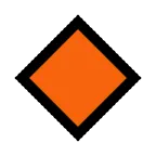 small orange diamond für Microsoft Plattform