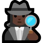woman detective: dark skin tone per la piattaforma Microsoft
