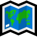 world map untuk platform Microsoft