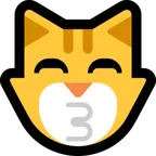 Microsoft platformon a(z) kissing cat képe